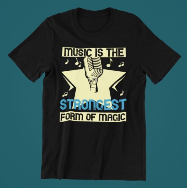 Tricou personalizat - Music form of magic