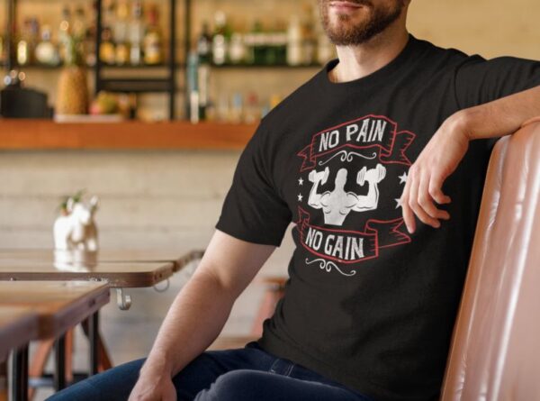 Tricou personalizat - No Pain