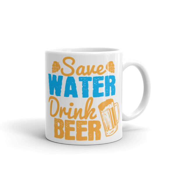 Cana personalizata - Save water drink beer