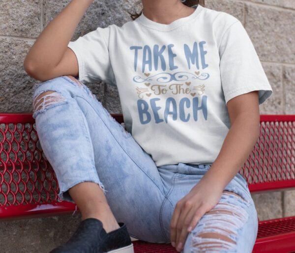 Tricou personalizat - Take me to the beach